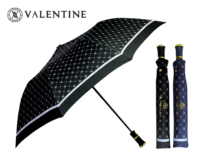 VALENTINE 2단 58*8 폰지 사슬 패턴 우산