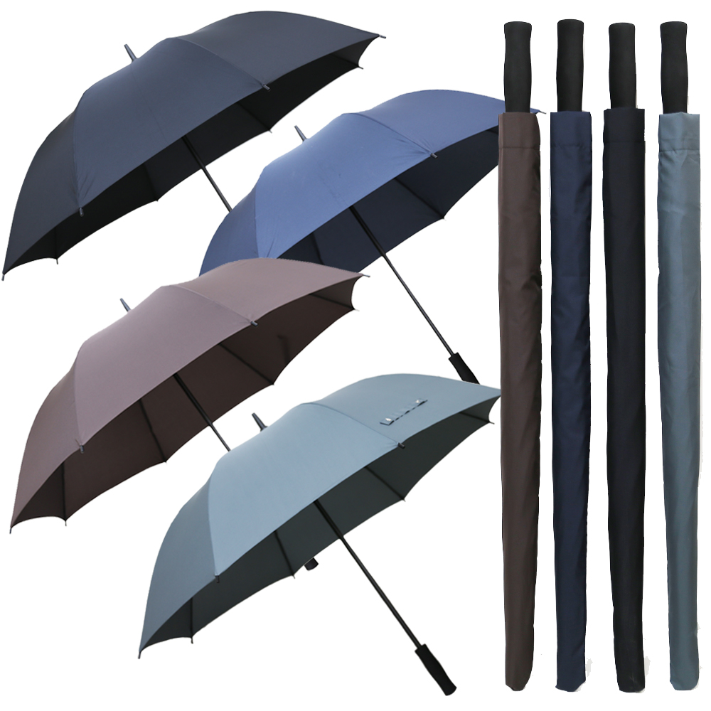 무표 70 수동 솔리드 슬라이드 우산