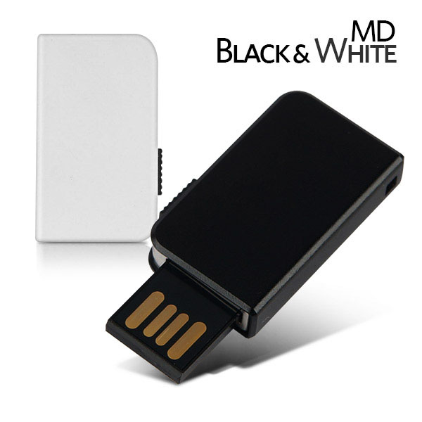 MD- 블랙 & 화이트 USB 메모리 16G[4G- 64G]