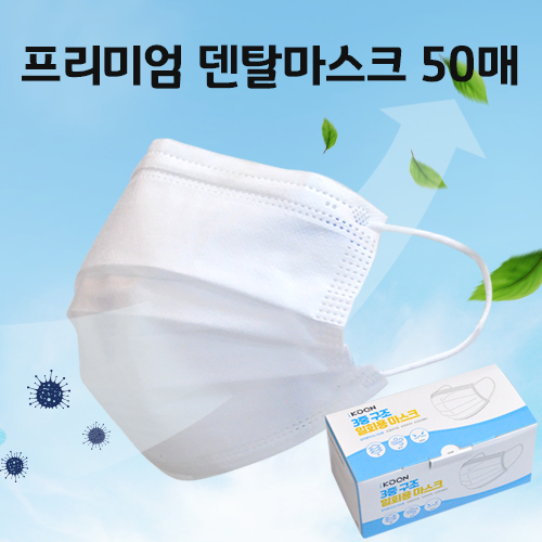 프리미엄 덴탈마스크 50매