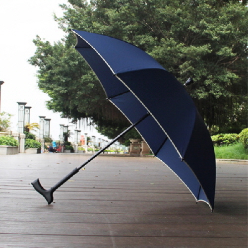 에코라이프 어르신 미끄럼 방지 안전 우산 지팡이 CA442