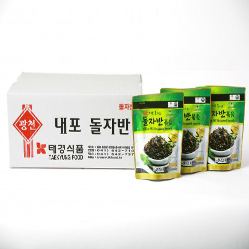 광천김 내포 올리브 돌자반 볶음 70gx5봉