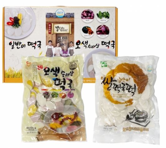 김수미 밥은 먹고다니냐 일반떡+오색떡 세트