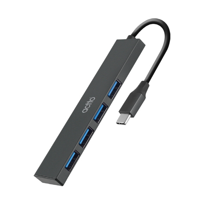 엑토 4포트 익스텐드 C타입 USB 3.2 Gen1 USB 허브 HUB-46