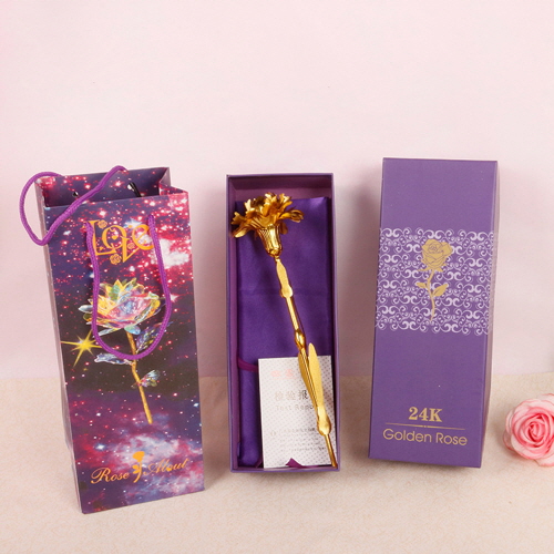 라인패키지 골든로즈 금박 꽃 선물상자 선물세트 CCH394