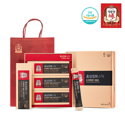 한국인삼공사 정관장 홍삼정화스틱 10ml x 30포+ 쇼핑백