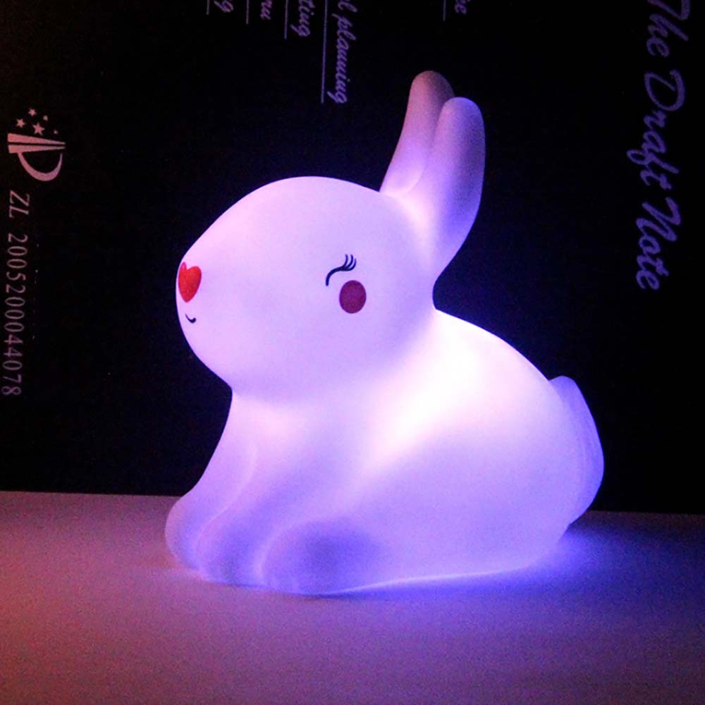 LED 매직 토끼 무드등 /캐릭터 수유 수면 취침등