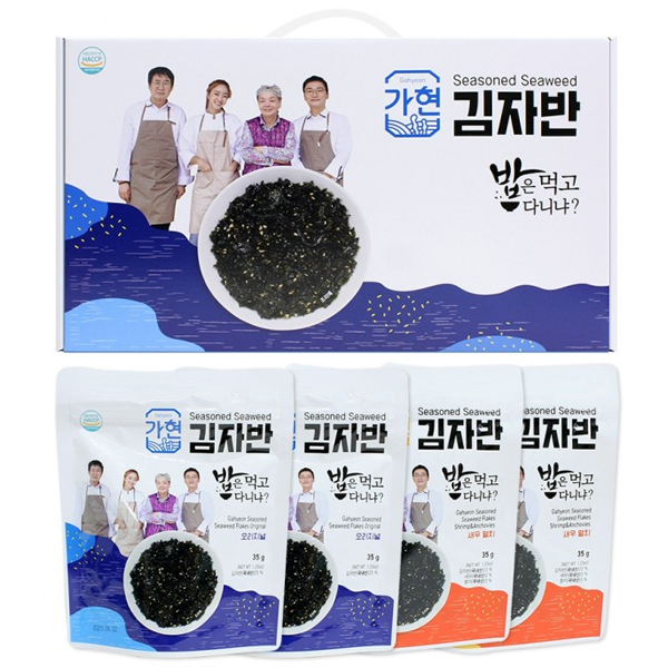 김자반 4종세트 고급김 명절선물 설선물 선물세트