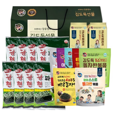 10+1 장윤정김도둑선물세트1호(전장8봉,식탁2봉,자반2봉)