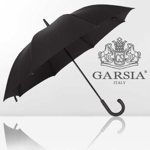 가르시아 65 곡자손 블랙 더블와이어 자동 우산