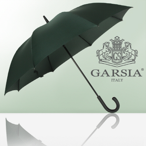 가르시아 65 곡자손 다크그린 더블와이어 자동 우산
