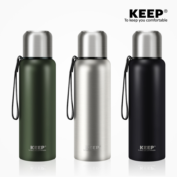 [KEEP] 보냉 보온병 800ml 등산 캠핑 스텐 텀블러