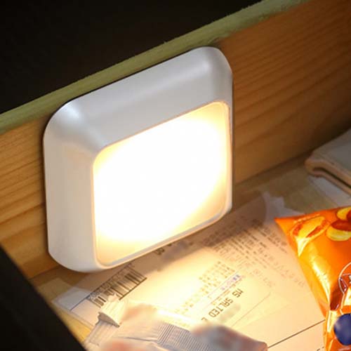 마그넷 LED 웜색 센서등 (화이트) 동작감지 간접조명