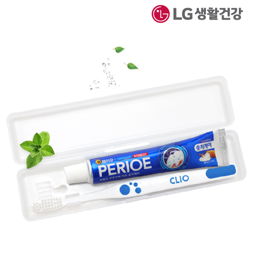 LG 페리오 치약칫솔 세트 6호(휴대/여행용세트)