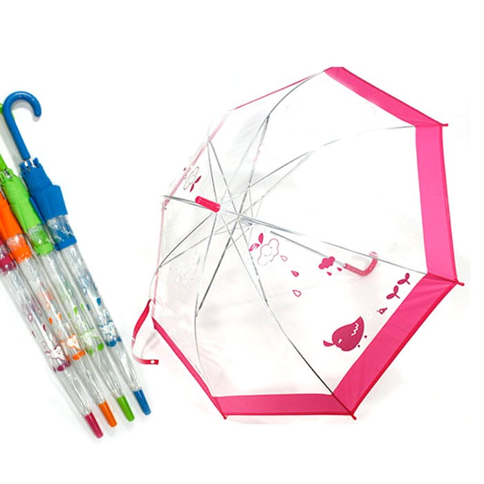 55 병아리밴드 투명우산 초등학생용 아동우산 어린이우산 단체우산