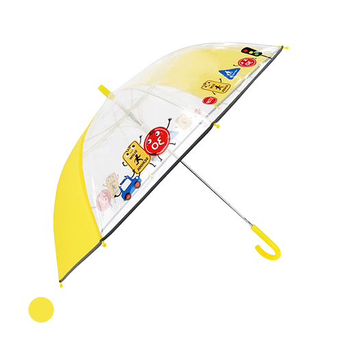 비닐우산 어린이 투명우산 노랑우산