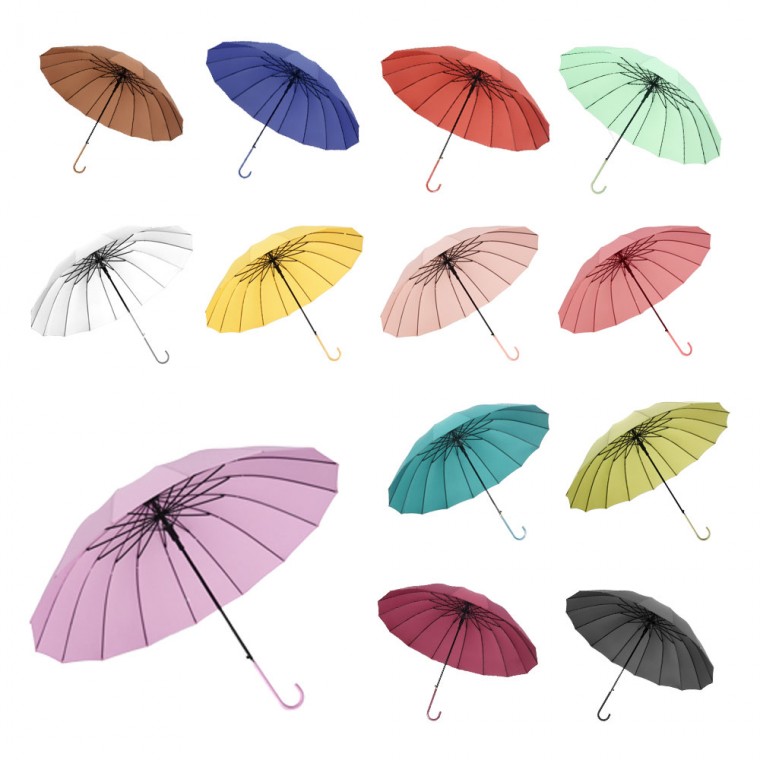 파스텔 골프우산 장우산 자동우산 16k 컬러우산 인쇄가능