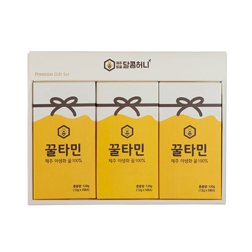 [꿀타민] 제주 야생화 천연 벌꿀스틱 6호