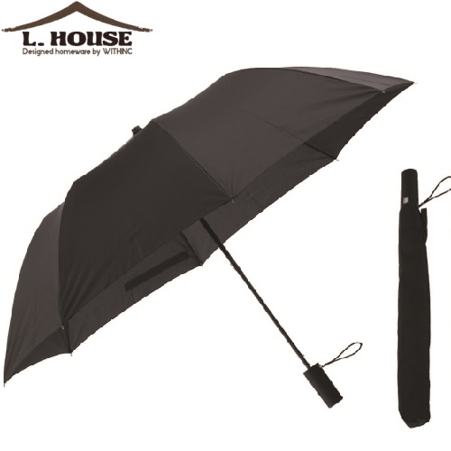 엘하우스 매직 2단 자동 폰지 우산, 무지 모던 우산