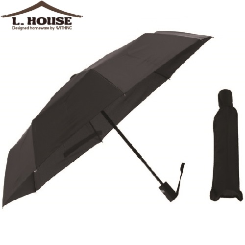 엘하우스 매직 3단 일자 완전자동 모던 우산