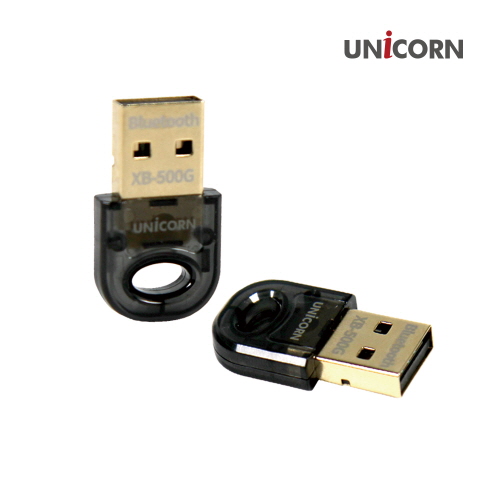 유니콘 USB블루투스동글이 무선어댑터 리얼텍5.0 칩셋 오토페어링 XB-500G