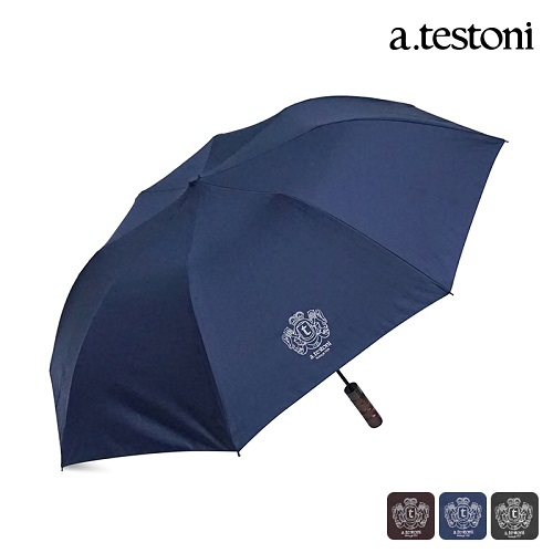 아테스토니 2단 일자 우드핸들 우산 61cm