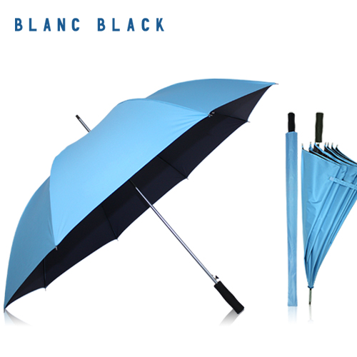 블랑블랙 75 회색늄 컬러암막 장우산 골프우산