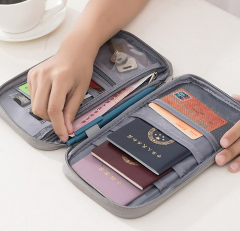 여권 케이스 여행용 지갑 커버 지갑 가방 파우치 다용도 수납 선물