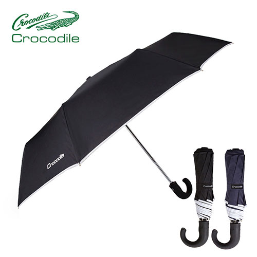 크로커다일 3단 60 바이어스 완전자동 곡자 우산
