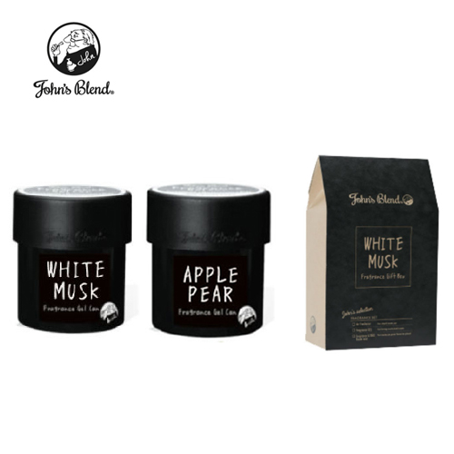 [존스블랜드] 프래그런스 젤 캔 차량용 방향제 85g×2P (선물박스)
