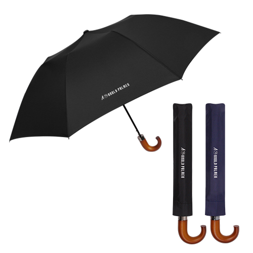 아놀드파마 2단 자동 럭셔리 곡자 우드핸들 2단우산