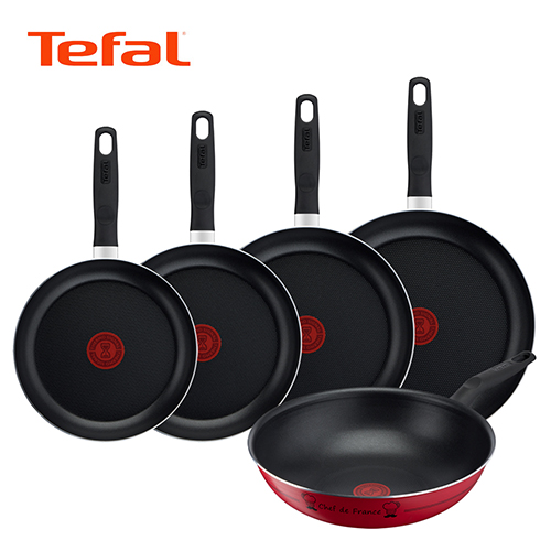 [테팔] 밸리드쿡 팬5종(프라이팬 24cm + 프라이팬 26cm + 프라이팬 28cm + 프라이팬 30cm + 멀티팬 28cm)