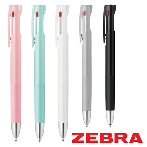 제브라 블렌 3색 볼펜 0.7mm // 저중심 설계