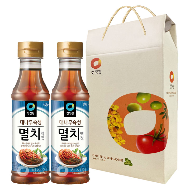 청정원 멸치액젓 500g 2p 선물세트