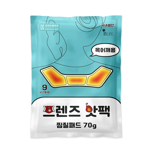 프렌즈 목어깨 찜질패드 70g