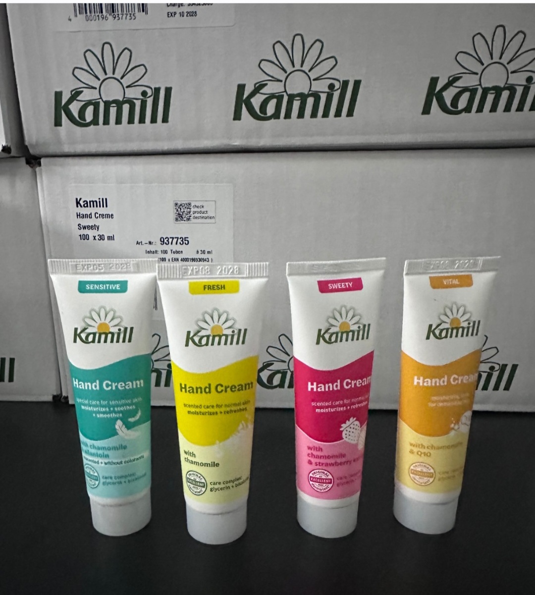 신상 칼라입하  독일산 카밀 핸드크림 30ml