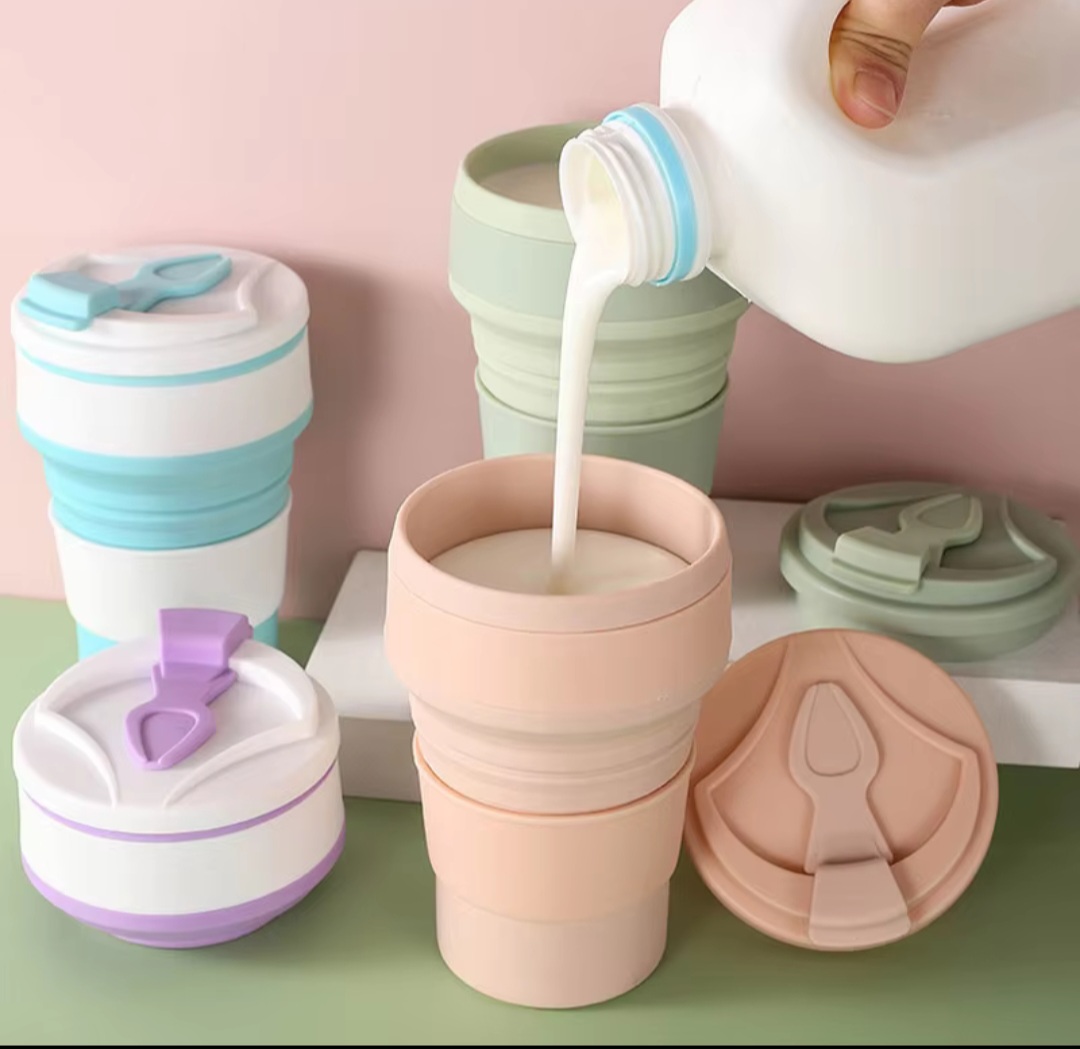 휴대용 실리콘 텀블러 500ml