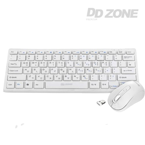 DDZONE DMK-900M 무선 데스크탑 세트 미니키보드 + 무선마우스 세트
