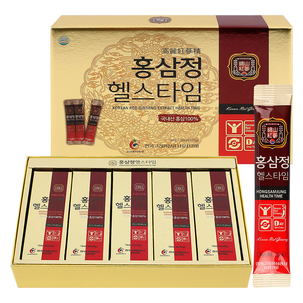 한국고려홍삼공사 홍삼정 헬스타임 15mlx30포
