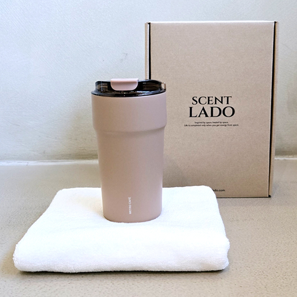 센트라도 송월 타올 수건 +락앤락 메트로카페세라믹텀블러 500ml 세트