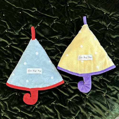 우산모양 고리수건 핸드타올