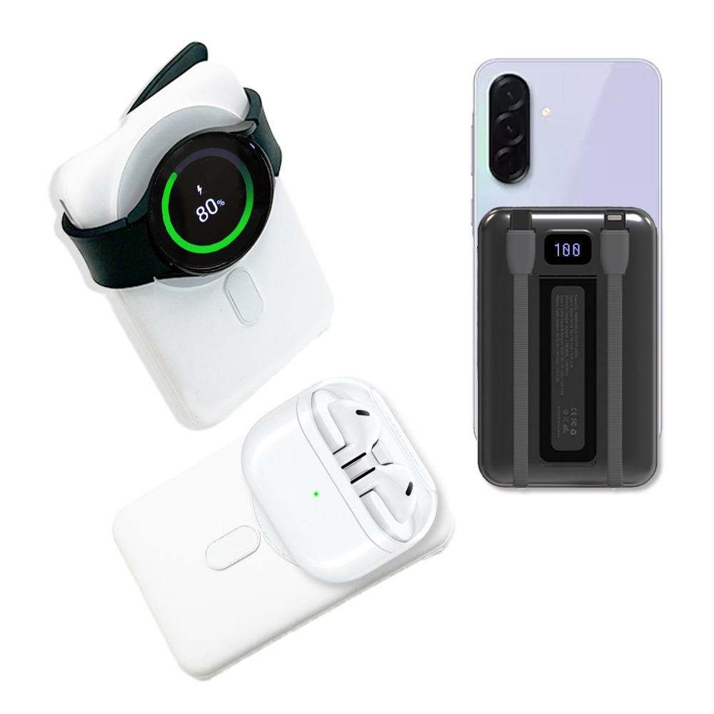 파인큐브 보조배터리 맥세이프 무선충전거치대 10000mAh