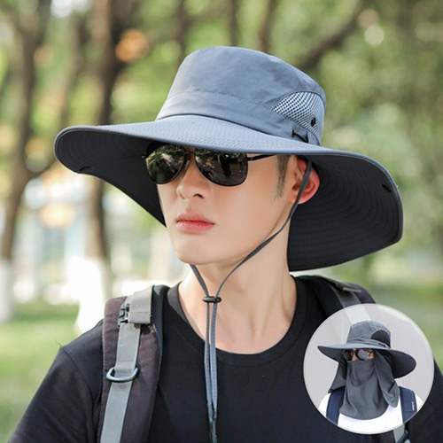 Y리빙 남녀공용 사파리모자 등산모자