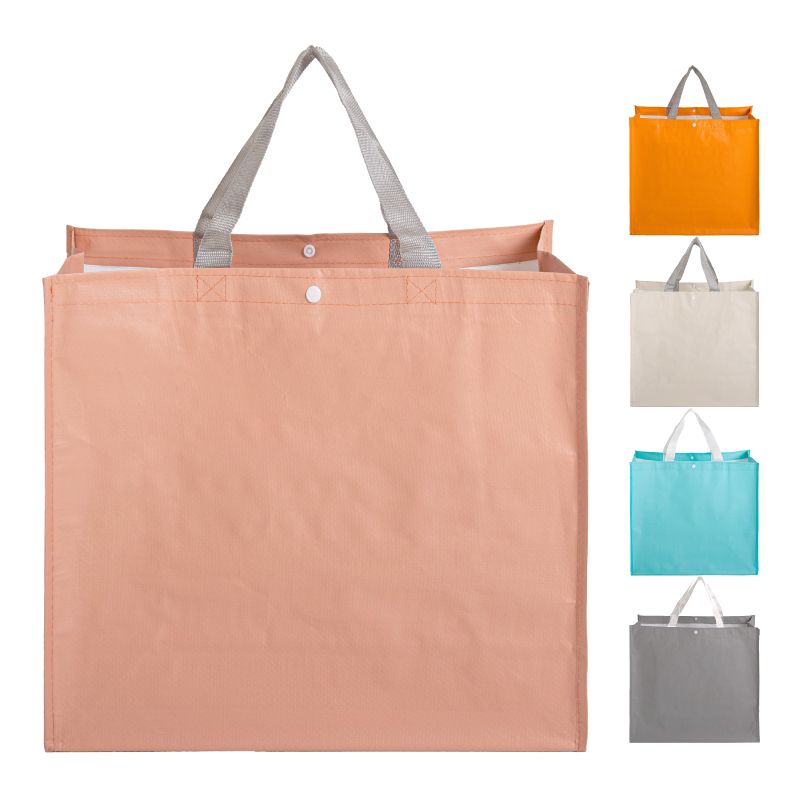 타포린 시장가방 중형 바닥보강있음 40x35x15cm