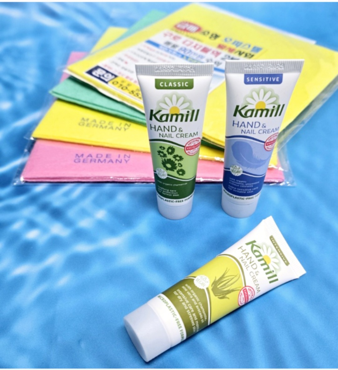 독일 카밀 핸드크림 30ml+ 주방 행주
