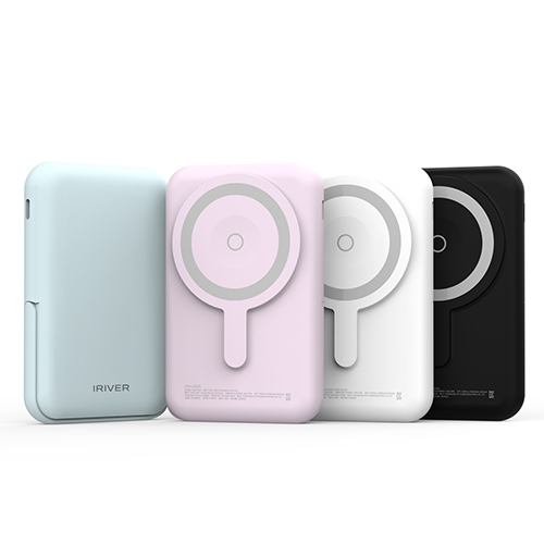 아이리버 고속 무선 충전 거치형 맥세이프 보조배터리 10000mAh IMS-H100