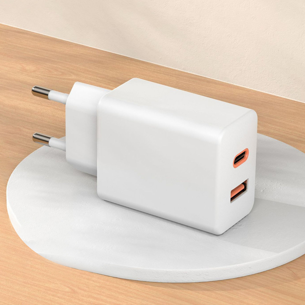 보스위즈 USB C타입 A타입 65W 2포트 PD 멀티 고속 급속 충전기 퀵차지 어댑터 노트북 휴대폰 BOS-PD652