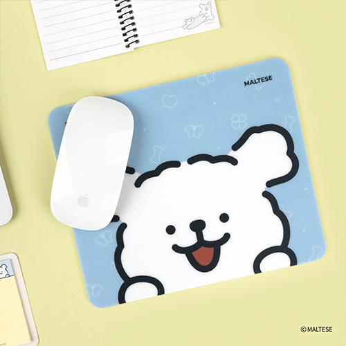 몰티즈 사각 마우스패드