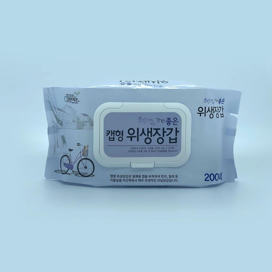 더 좋은 캡형 위생장갑 LD24*27 200매