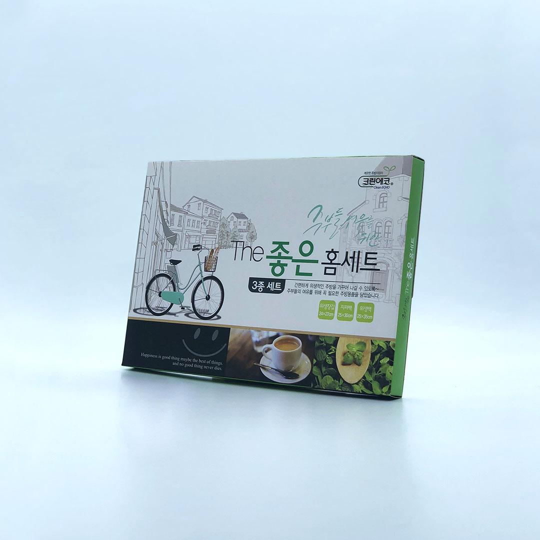 더 좋은 홈세트3호 지퍼대5매+평팩50매+LD장갑30매